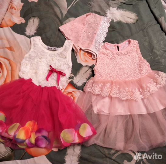 Вещи пакетом на девочку с рождения до года