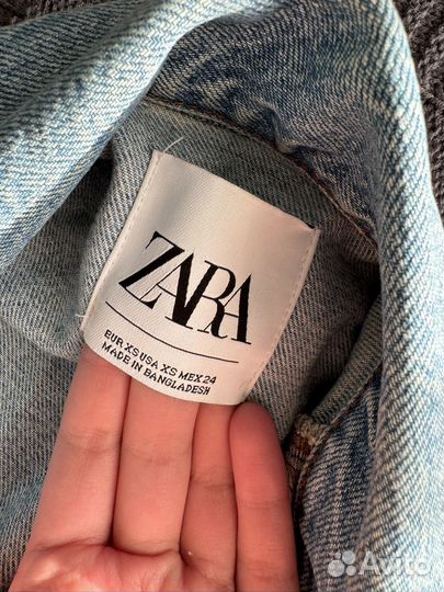 Джинсовая куртка zara