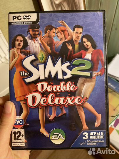 Компьютерная игра The sims 2 double delux