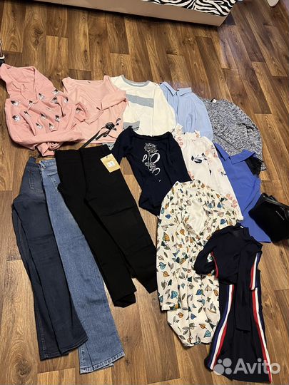 Вещи пакетом на девочку -40 42 размер