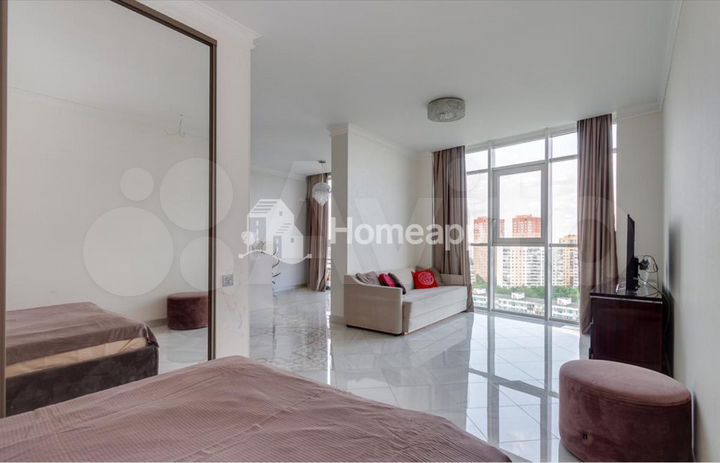 1-к. квартира, 59 м², 16/23 эт.