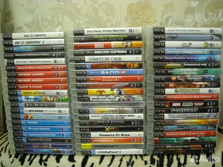 Детские диски на ps3