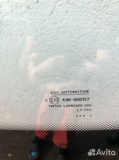 BMW X6 E71 2008 - лобовое стекло