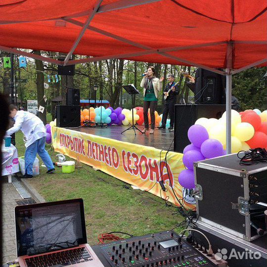 Звуковое, световое и сценическое оборудование