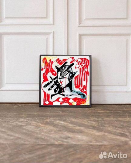 Картина абстракция