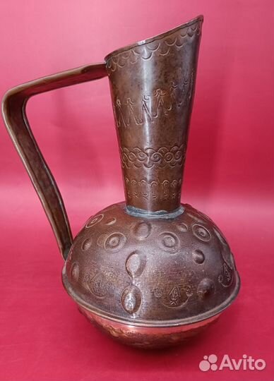 Кувшины медные. Вазы. Винтаж