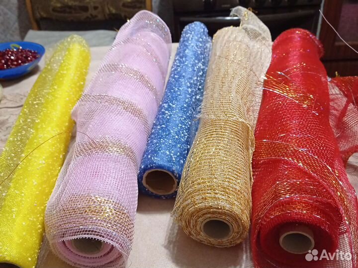 Сетка упаковочная для цветов и подарков