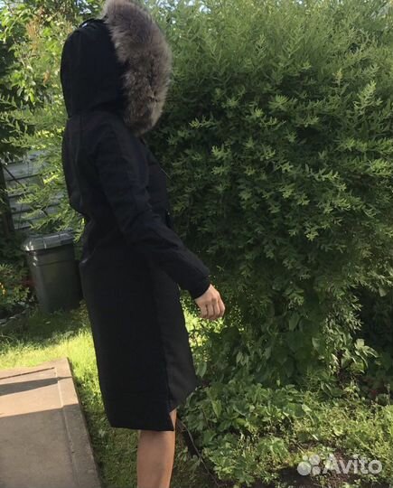 Куртка с мехом лисы