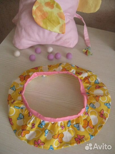 Дракоша. Подушка для путешествия. Мягкая игрушка