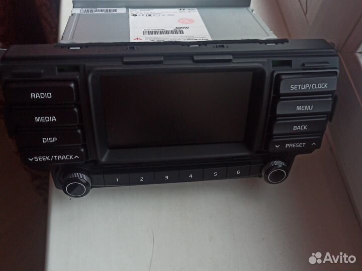 Магнитола штатная kia Rio 4