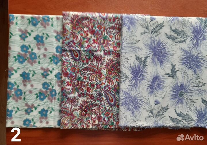 Ткань отрез хлопок