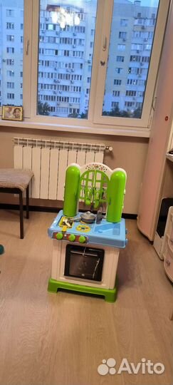 Детская кухня+подарок наст игра