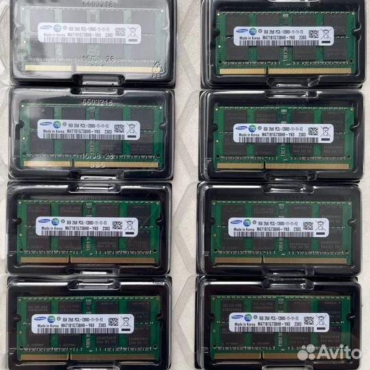 Новая samsung 8GB ddr3l 1600 SO-dimm для ноутбука