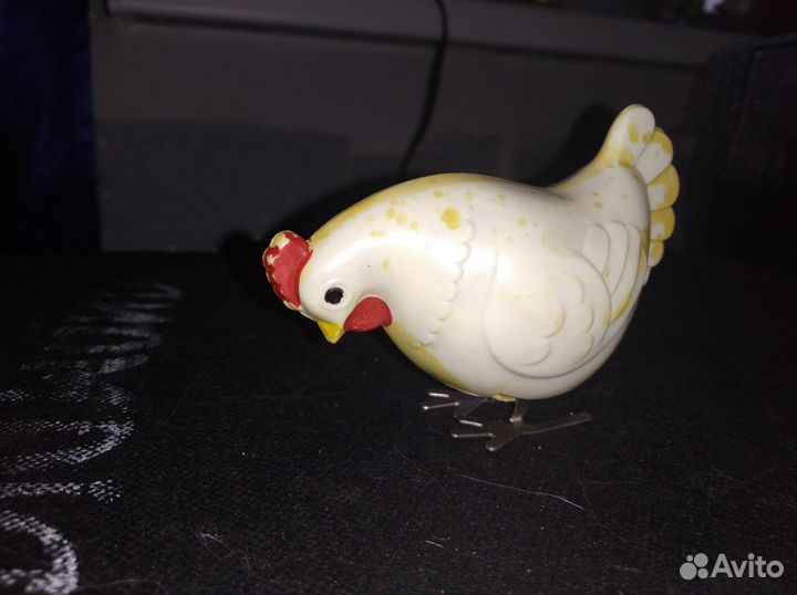 Курочка заводная ретро