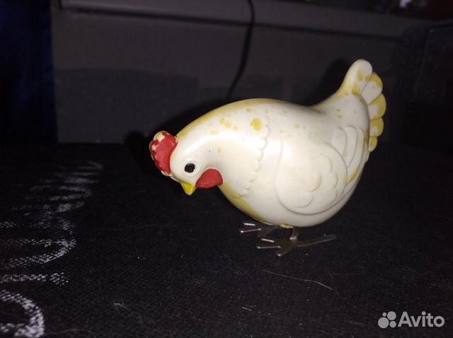 Курочка заводная ретро