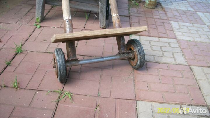 Тележка ручная одноосная многофункциональная
