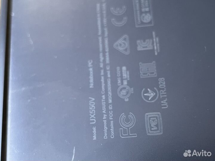 Asus ux550v на запчасти