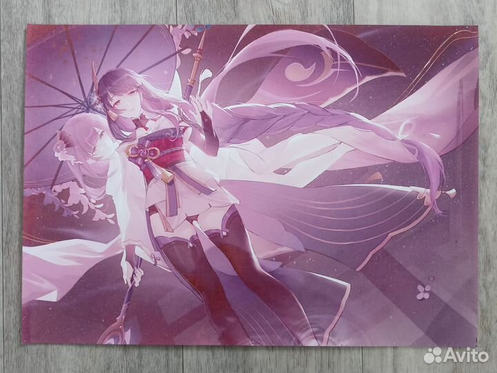 Плакат геншин импакт