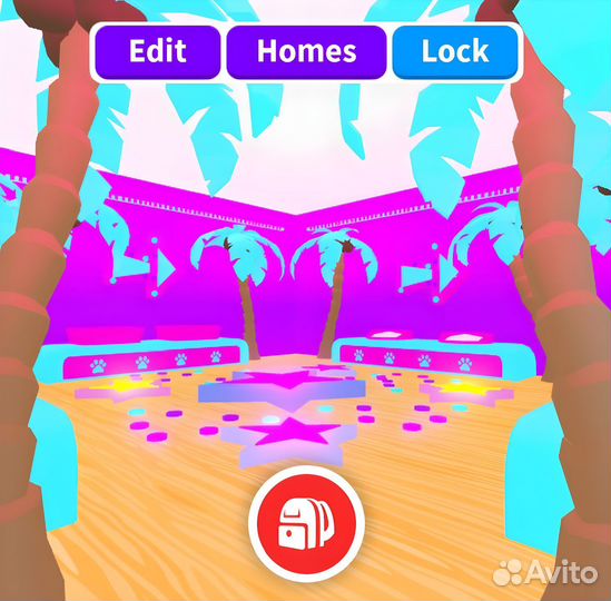 Обустройка дома в адопт ми