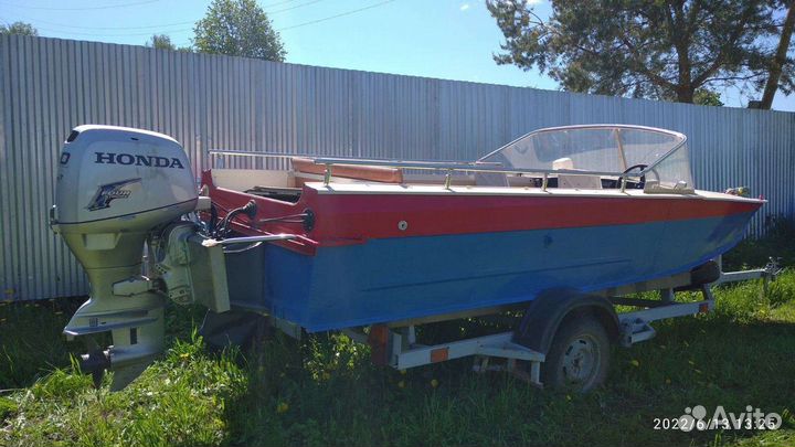 Казанка 2М с мотором