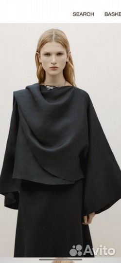 Пончо накидка