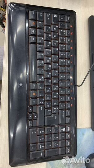 Офисная клавиатура logitech