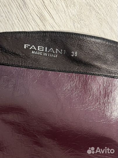 Сапоги женские на меху Fabiani размер 38.5