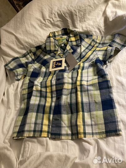 Рубашка для мальчика 6 и 8 лет