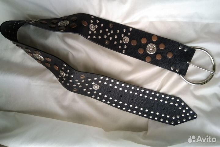 Новый широкий пояс с пряжкой (ремень)