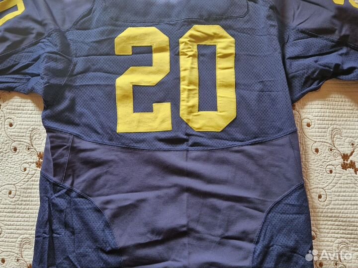 Регбийка Nike Riddell Michigan Wolverines