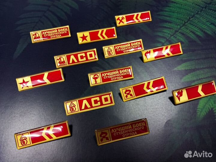 Студенческие Значки- лычки