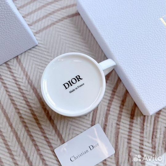 Кружка Dior фарфор посуда