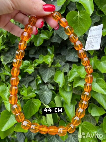 Янтарные бусы СССР
