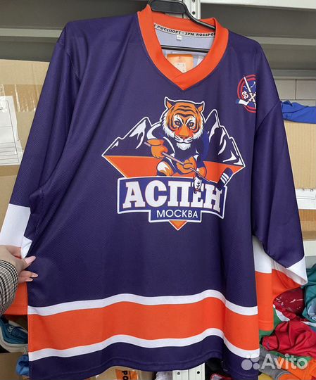 Хоккейный свитер аспен Москва