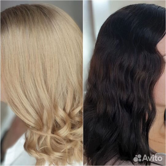 Окрашивание волос любой сложности