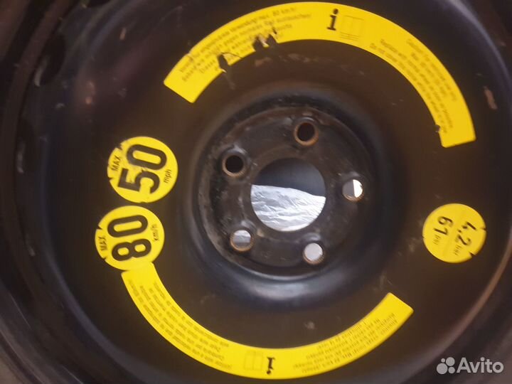 Запасное колесо докатка для мерседеса