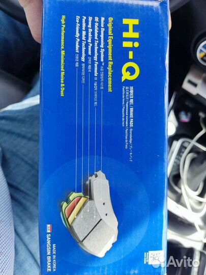 Тормозные колодки volvo xc 60