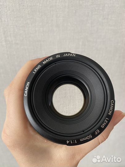 Объектив canon 50mm 1 4