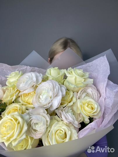 Живые цветы букеты