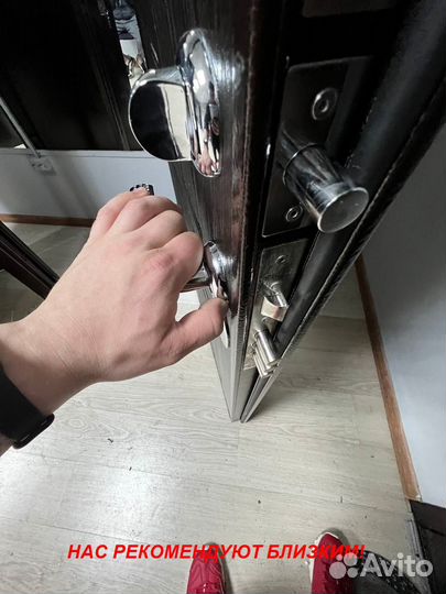 Толстая дверь входная с шумоизоляцией