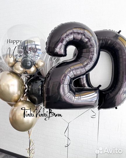 Воздушные шары, подарок Любимой, геливые шары