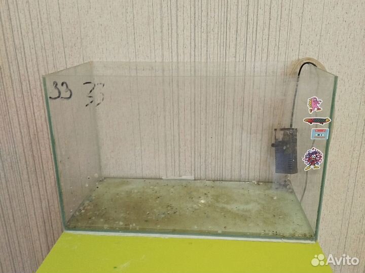 Продам аквариум 33 литра б/у