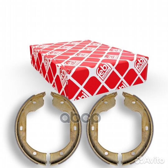 Колодки тормозные барабанные 23851 Febi