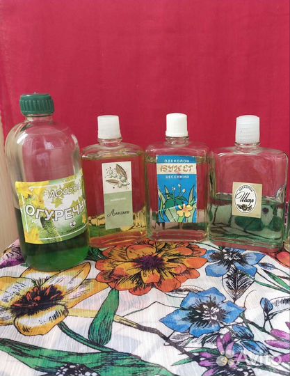 Винтажный одеколон и духи СССР