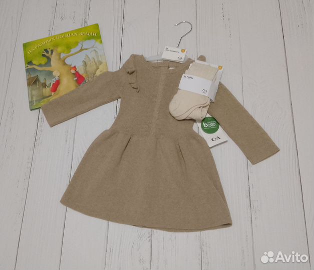 Платье для девочки 86 новое