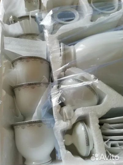 Чайно-кофейный сервиз красивый