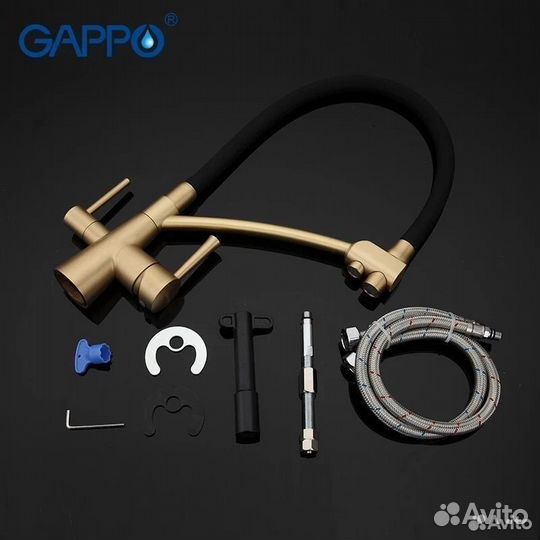 Смеситель для кухни Gappo G4398-1