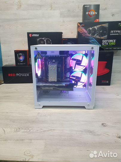 Игровой пк RX570 8Гб/i510400/16 озу/SSD