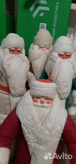 Дед Мороз СССР ватный