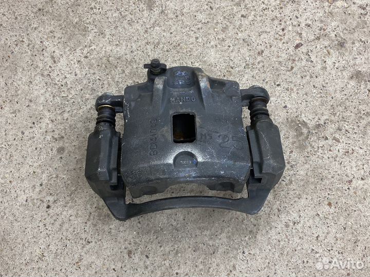 Супорт тормозной передний правый хундай соната 5